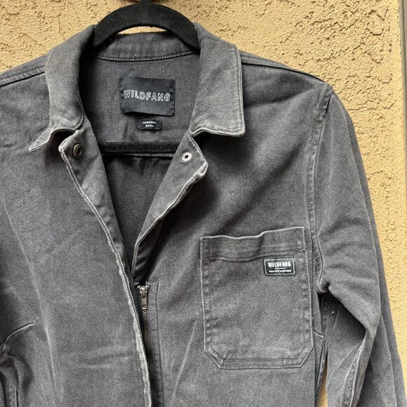 Wildfang Long Sleeve Coverall - The Essential Denim High Waisted - Picture 2 of 7